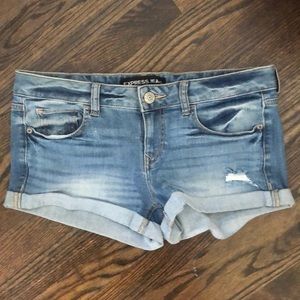 Express Jean Shorts